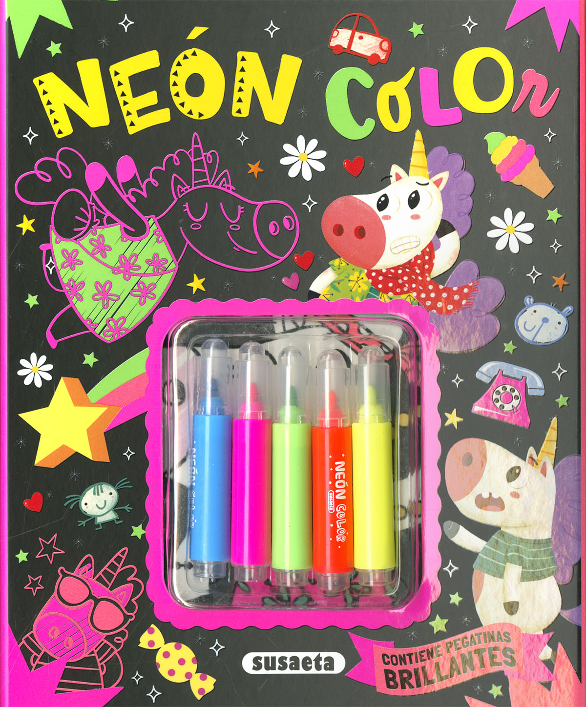 Neón color