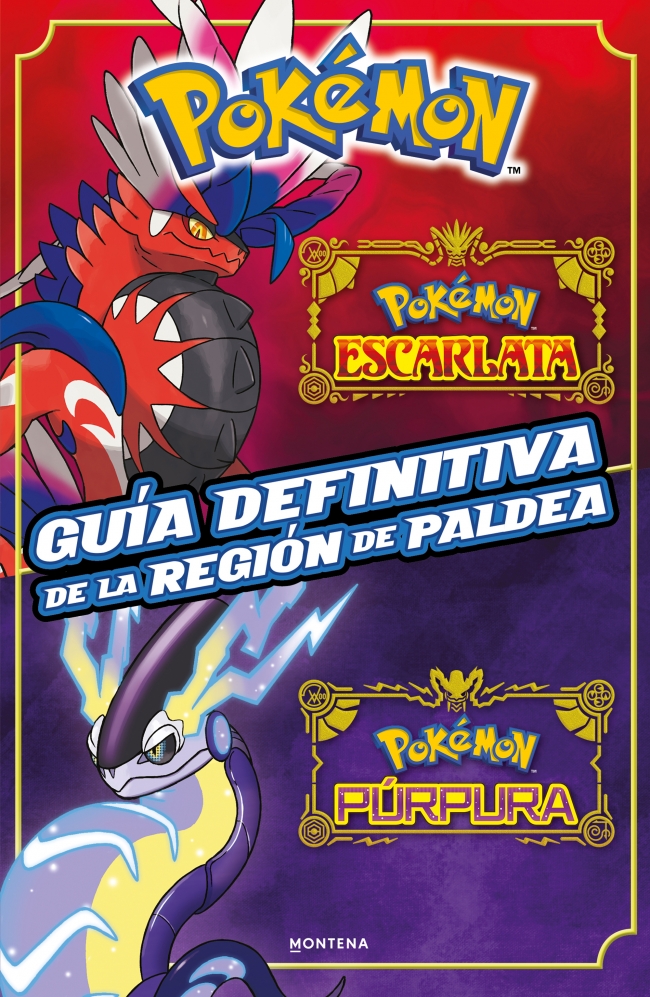 Guía definitiva de la región Paldea. Libro oficial. Pokémon Escar