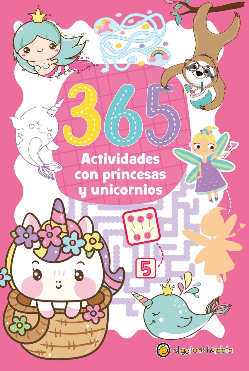 365 ACTIVIDADES CON PRINCESAS Y UNICORNIOS