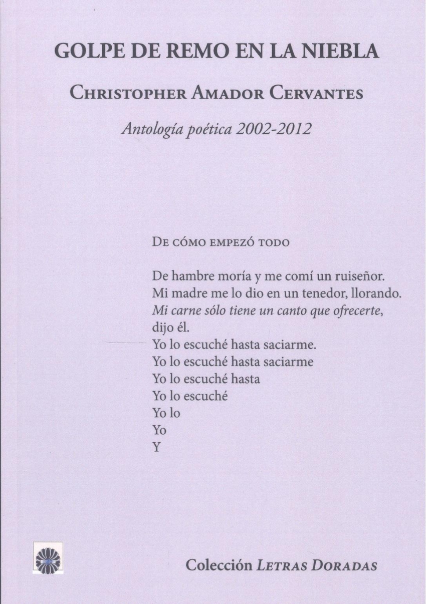 Golpe de remo en la niebla:christopher amador cervantes