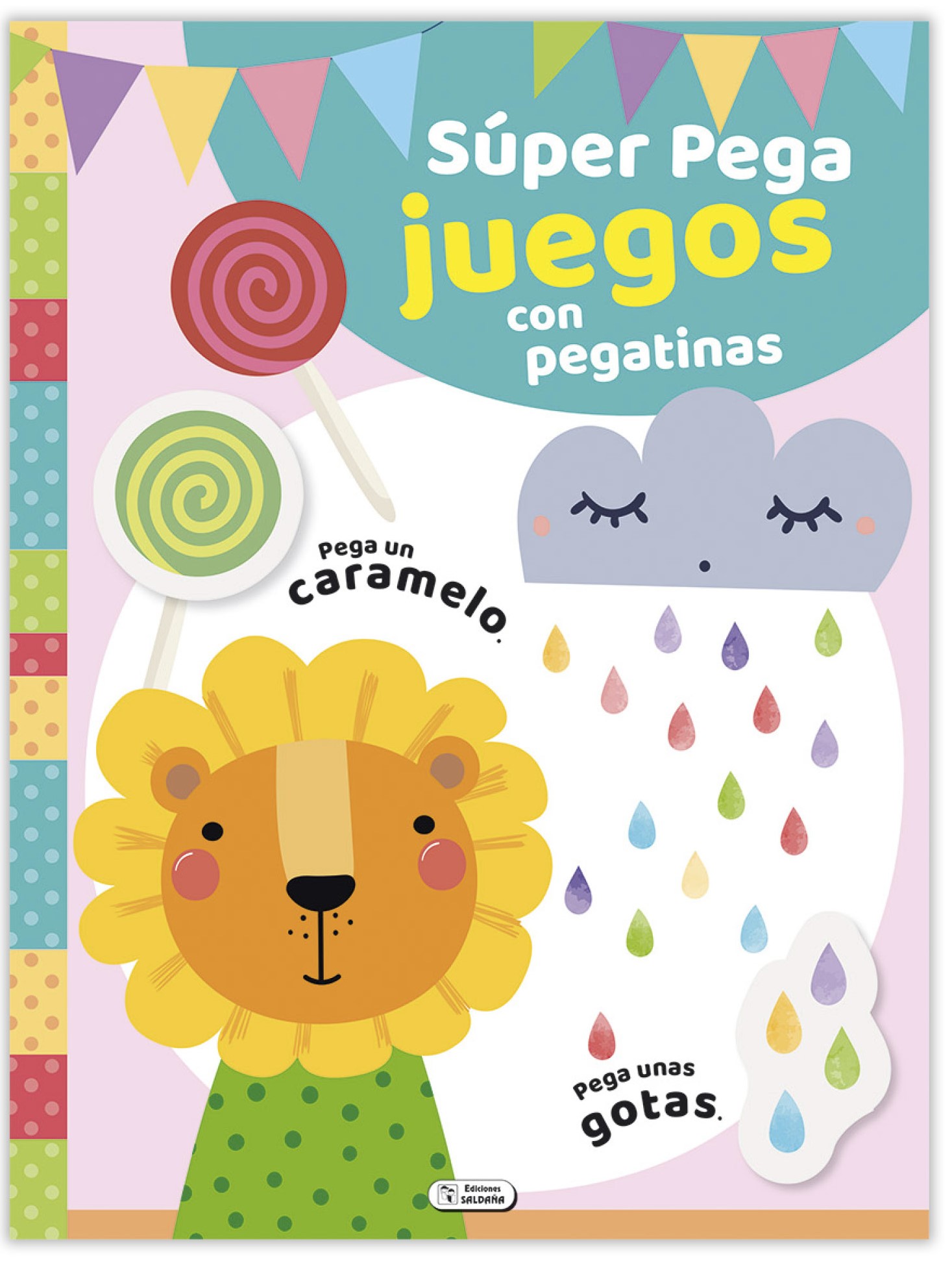 Super pega juegos con pegatinas