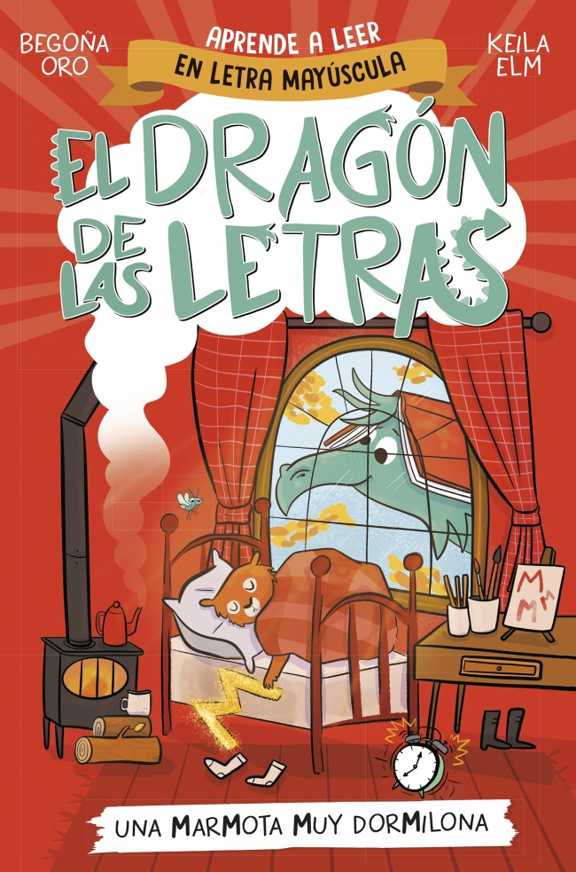 El dragón de las letras 5 - Una marmota muy dormilona