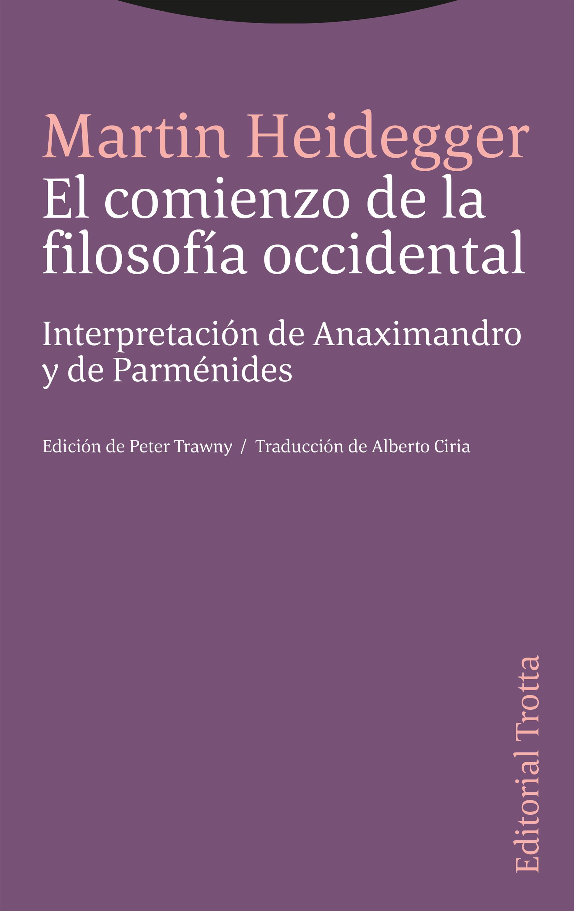 EL COMIENZO DE LA FILOSOFIA OCCIDENTAL