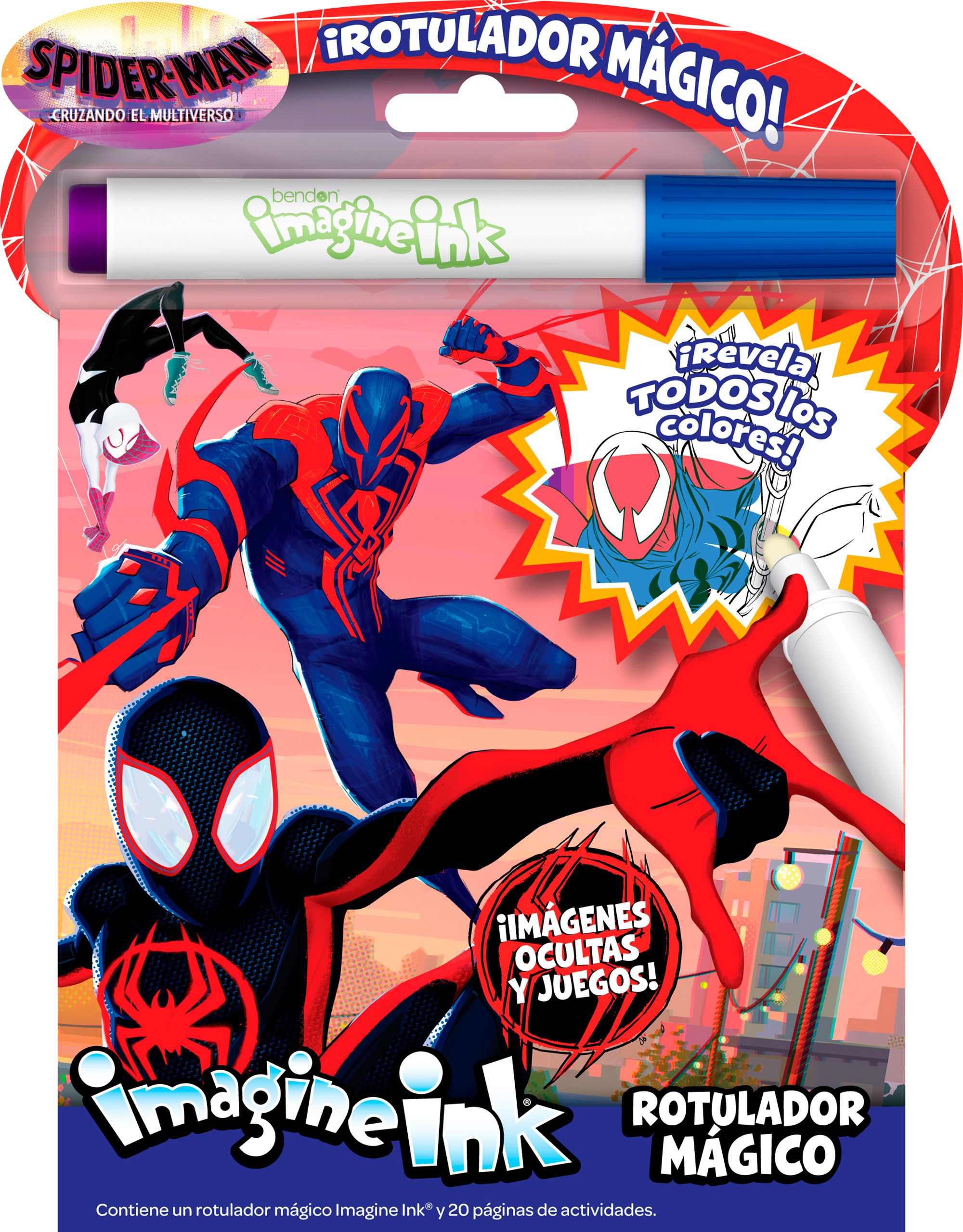 Spider-Man: Cruzando el Multiverso. Rotulador mágico