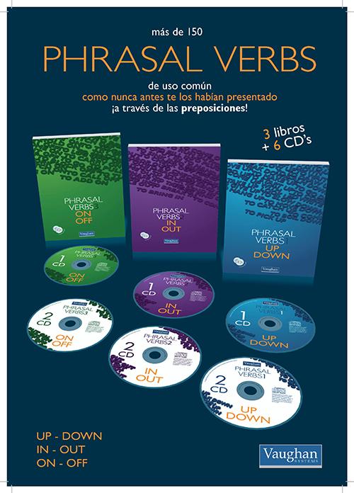 PHRASAL VERB PACK (UP·DOWN/IN·OUT/ON·OFF) (3 Volúmenes)