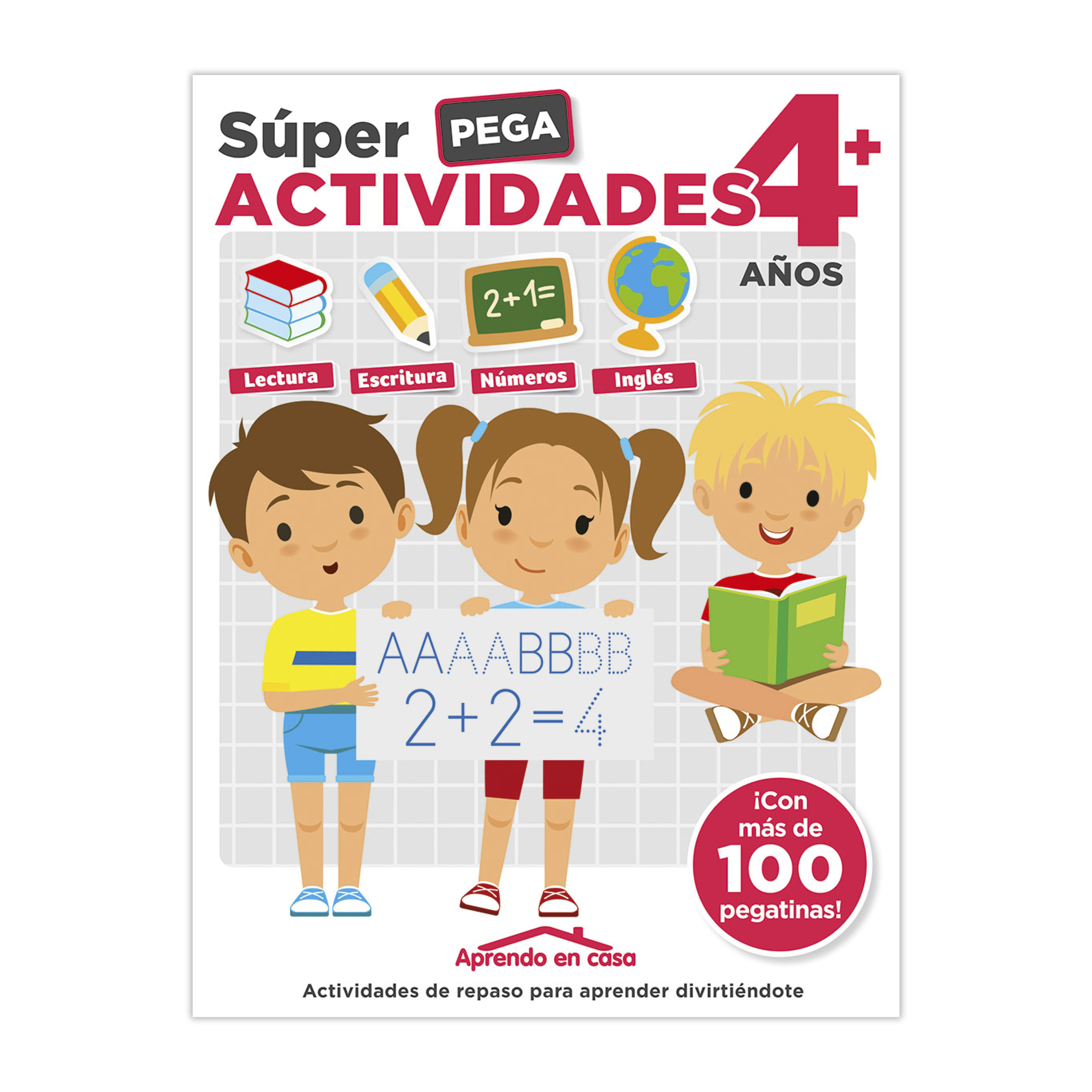 APRENDO EN CASA SÚPER PEGA ACTIVIDADES 4+ AÑOS