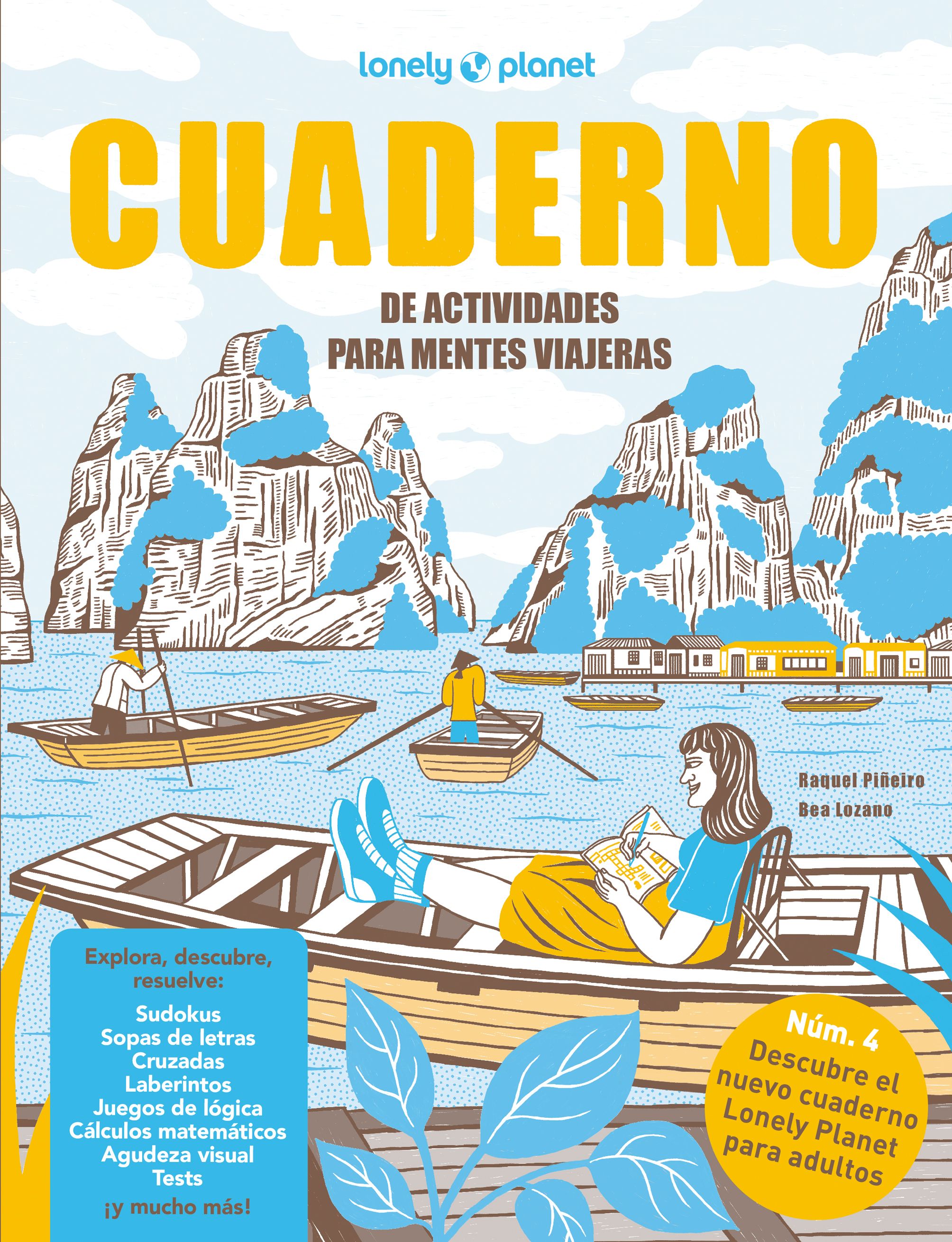 Cuaderno de actividades para mentes viajeras vol. 4