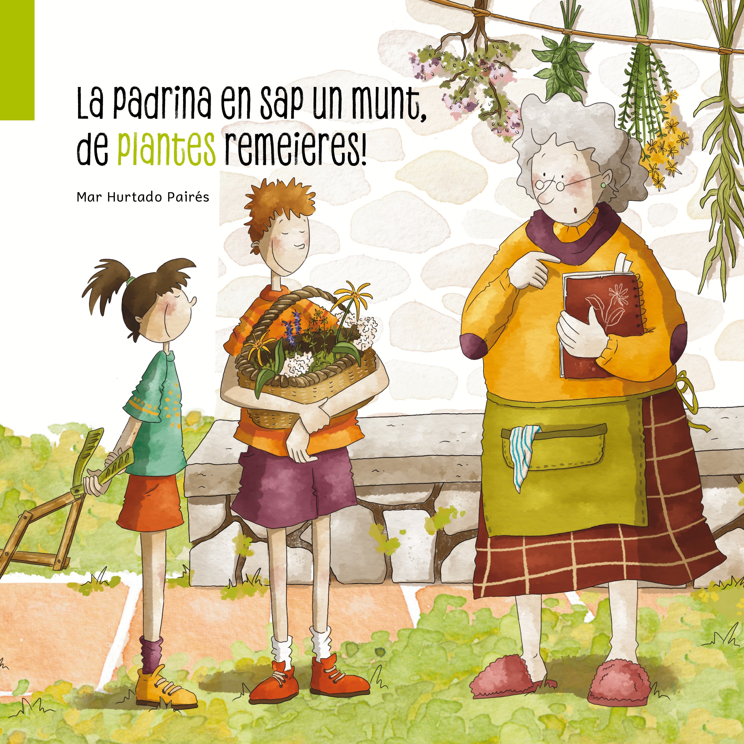 La padrina en sap un munt, de plantes remeieres!