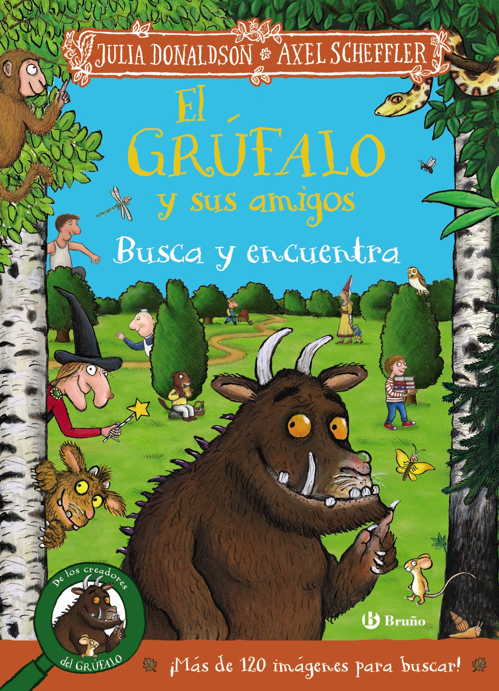 Grufalo y sus amigos.busca y encuentra