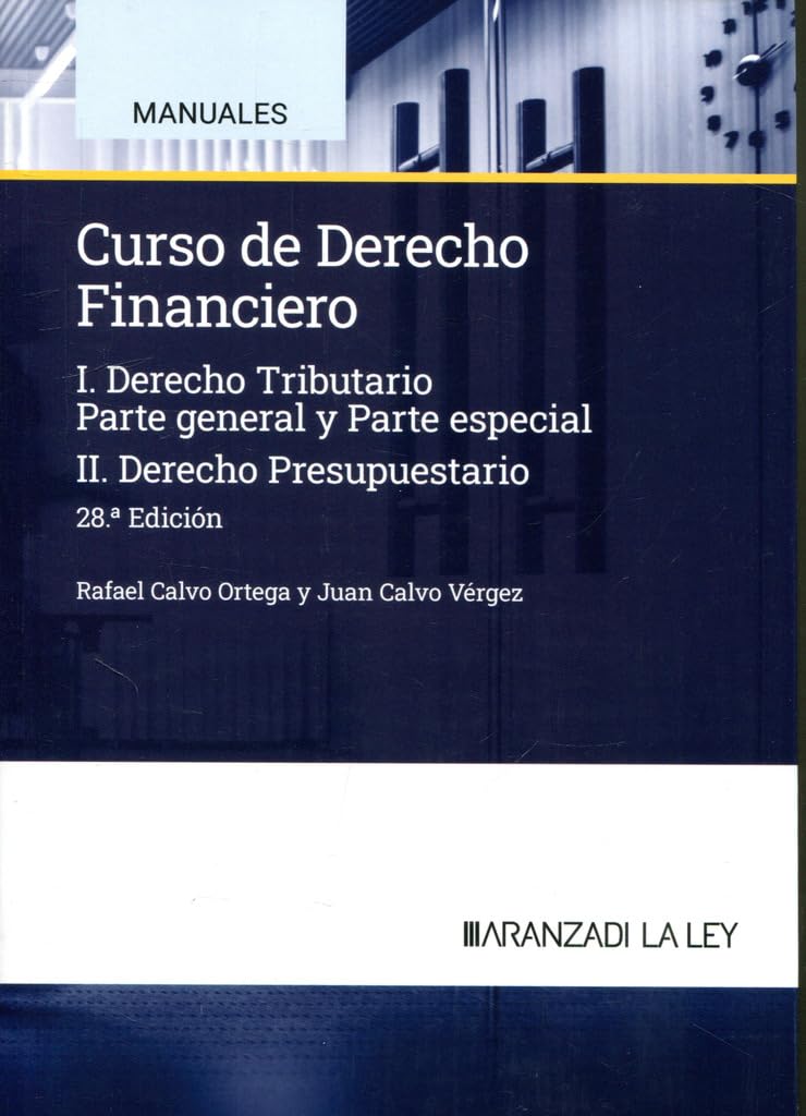 CURSO DERECHO FINANCIERO 2024 I DERECHO TRIBUTARIO P 28ªED