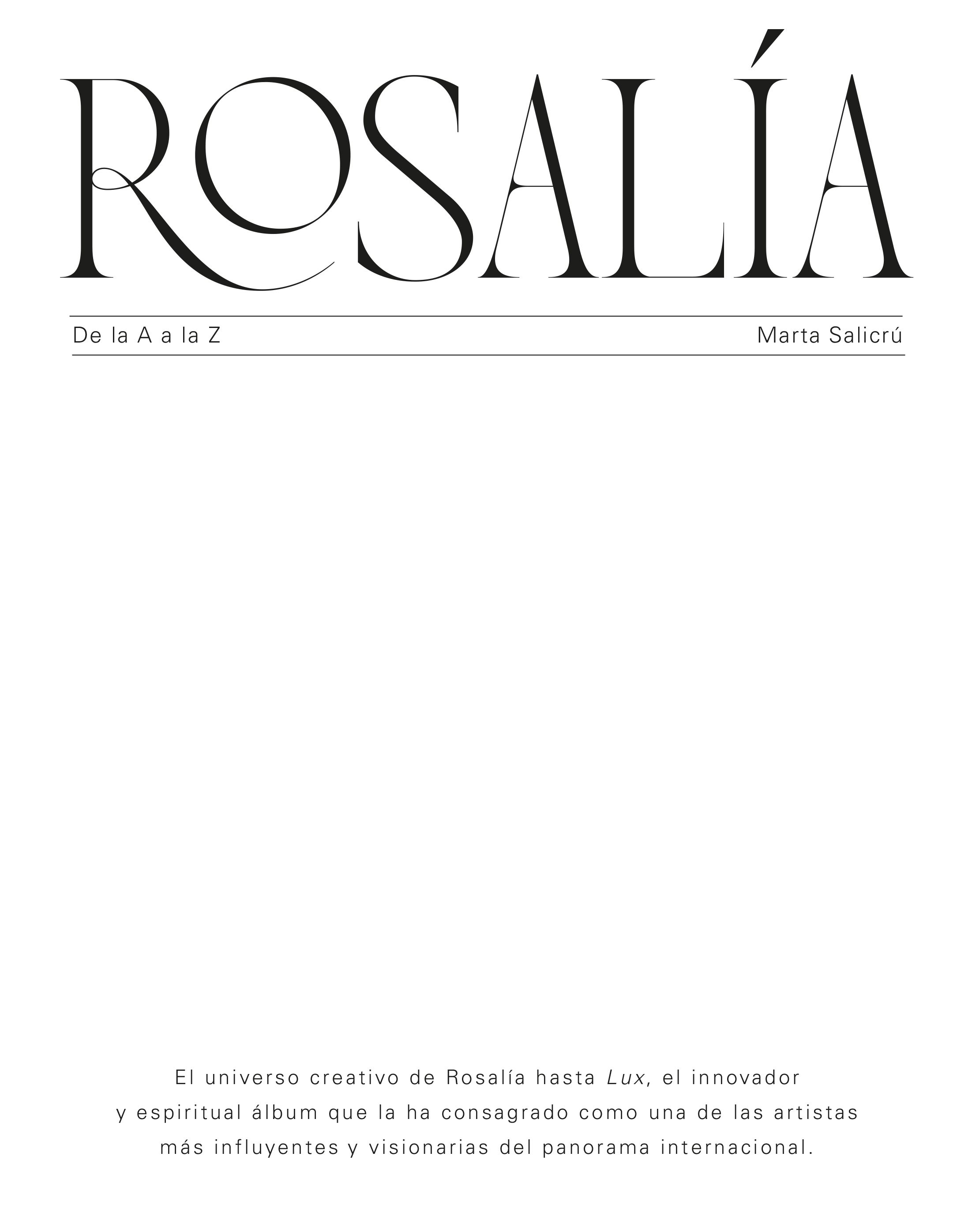 Rosalía de la A a la Z