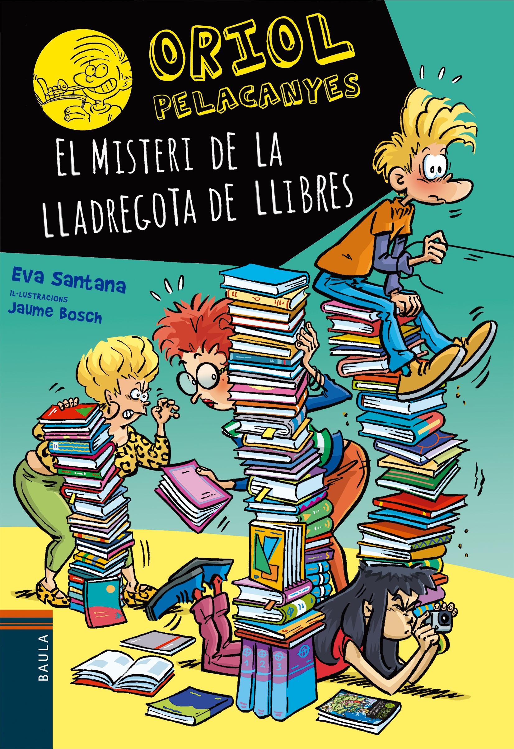 (CAT).MISTERI DE LA LLADREGOTA DE LLIBRES.(ORIOL PELACANYES