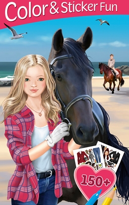Caballos (3D Lenticular) ('Color &Sticker Fun')