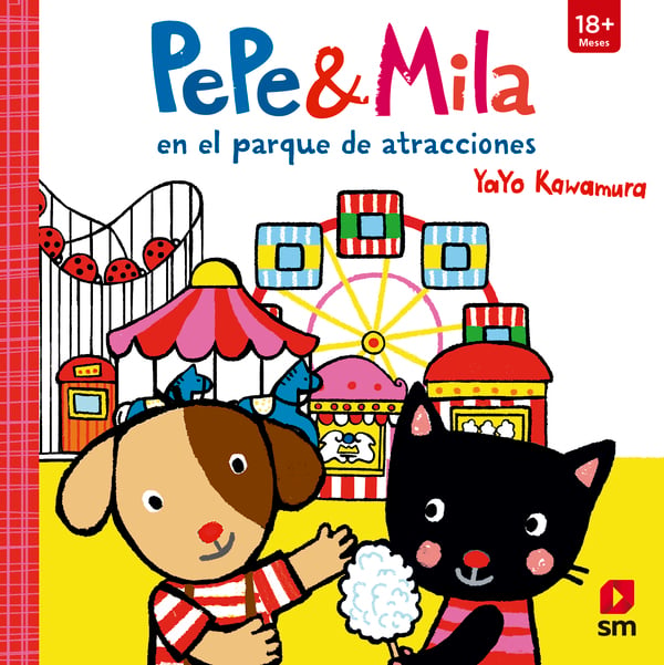 Pepe y Mila en el parque de atracciones