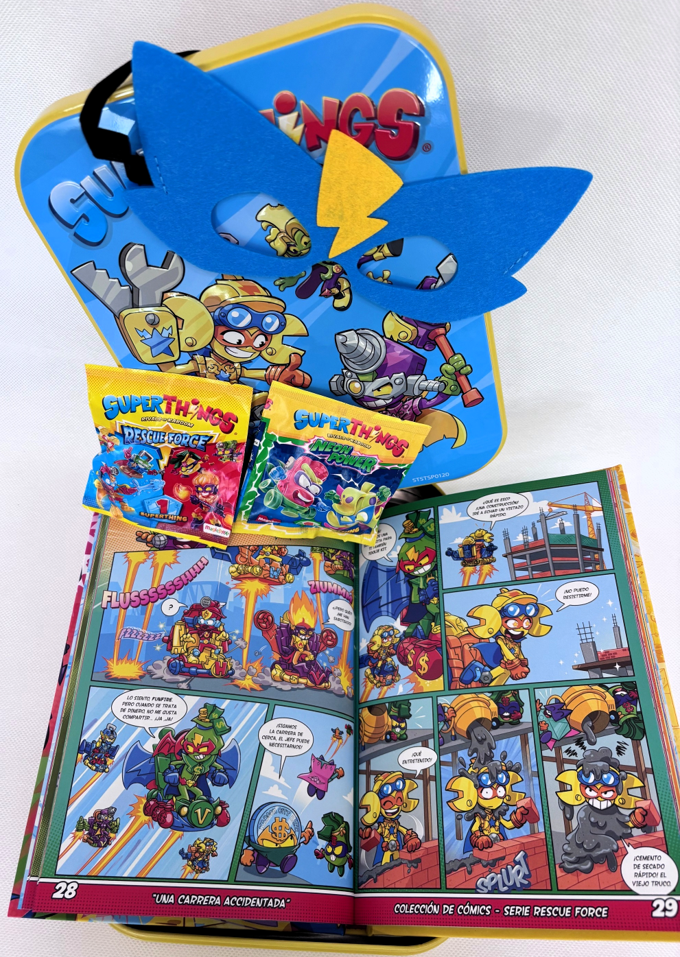 Libro Coleccionista Cómics Superthings - Rescue Force