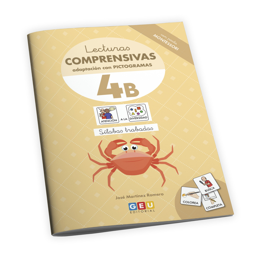 Lecturas comprensivas. Adaptación con pictogramas 4B
