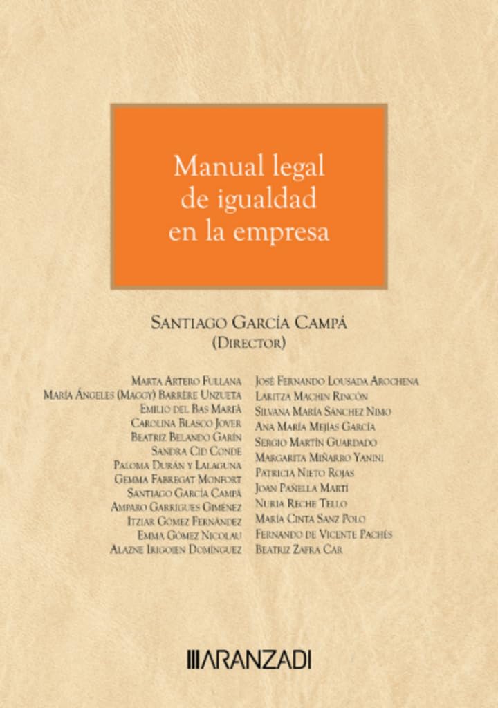 Manual legal de igualdad en la empresa