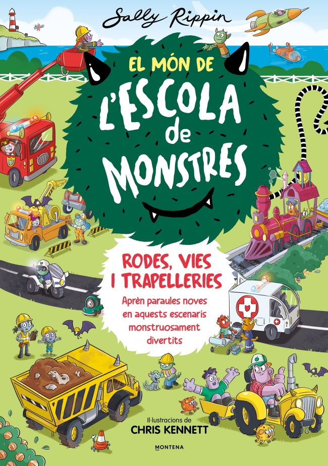 El Món d'Escola de Monstres. Rodes, vies i trapelleries